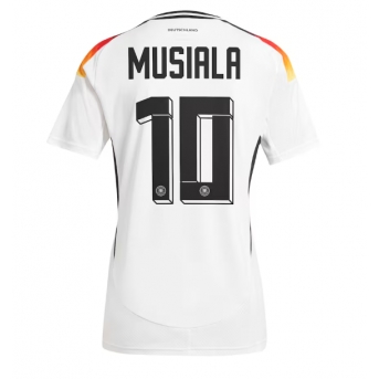 Germania Jamal Musiala #10 Maglia Gara Casa Repliche Europei 2024